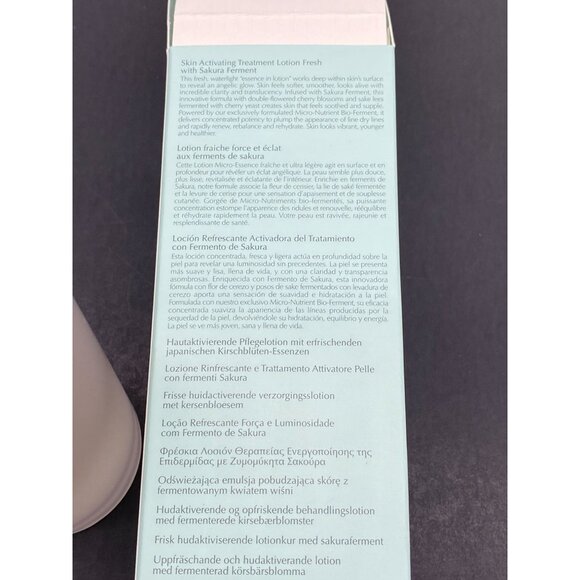 Estée Lauder Micro Essence Treatment Lotion Fresh With Sakura Ferment 6.7 oz - Picture 7 of 7